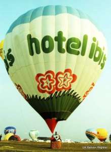 G-BOGH hot air balloon. Photograph by Mel Kirby