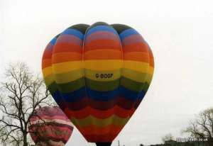 G-BOGP hot air balloon. Photograph by G Duke