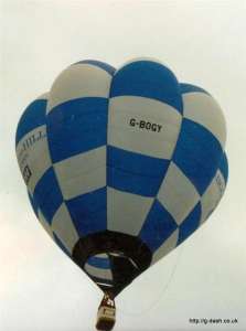 G-BOGY hot air balloon. Photograph by G Duke