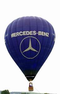 G-BOHD hot air balloon. Photograph by Richard Gahan