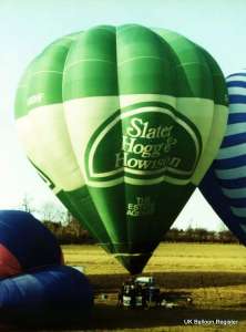 G-BOHF hot air balloon. Photograph by Mel Kirby