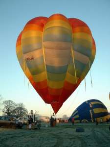 G-BOJB hot air balloon. Photograph by Balloon Spotters Archive