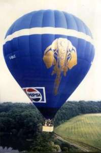 G-BOJC hot air balloon. Photograph by Balloon Spotters Archive