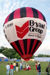 G-BONV hot air balloon. Photograph by Mike Clarke
