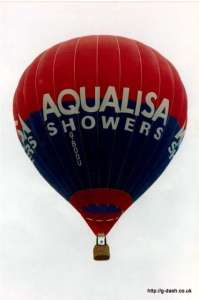 G-BOOU hot air balloon. Photograph by G Duke
