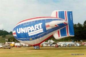 G-BOPZ hot air balloon. Photograph by G Duke