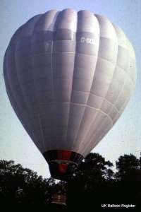 G-BORR hot air balloon. Photograph by Mel Kirby
