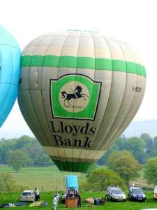G-BOSF hot air balloon. Photograph by Balloon Spotters Archive