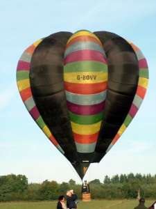 G-BOVV hot air balloon. Photograph by Balloon Spotters Archive