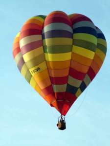 G-BOWB hot air balloon. Photograph by Balloon Spotters Archive