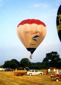 G-BOYM hot air balloon. Photograph by Balloon Spotters Archive