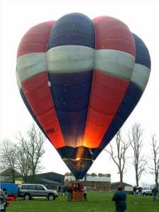 G-BPBV hot air balloon. Photograph by Balloon Spotters Archive
