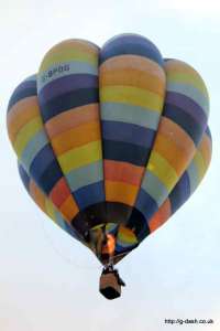 G-BPDG hot air balloon. Photograph by Balloon Spotters Archive