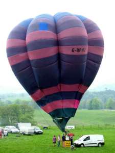 G-BPHJ hot air balloon. Photograph by Balloon Spotters Archive