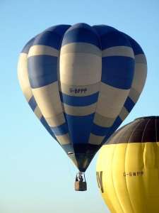 G-BPPP hot air balloon. Photograph by Balloon Spotters Archive