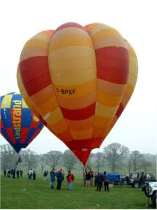 G-BPXF hot air balloon. Photograph by Balloon Spotters Archive