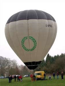 G-BPXG hot air balloon. Photograph by Balloon Spotters Archive