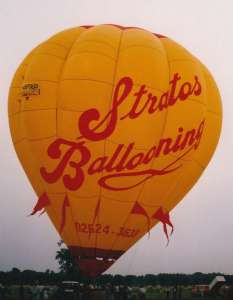 G-BPXP hot air balloon. Photograph by Chris Lane