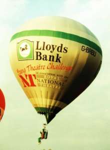 G-BRBU hot air balloon. Photograph by Mel Kirby
