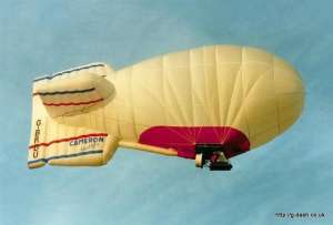 G-BRDU hot air balloon. Photograph by G Duke