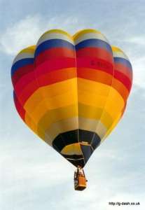 G-BREH hot air balloon. Photograph by G Duke
