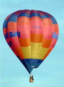 G-BRGD hot air balloon. Photograph by Balloon Spotters Archive