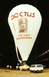 G-BRGU hot air balloon. Photograph by Mel Kirby
