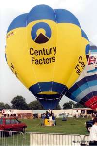 G-BRIR hot air balloon. Photograph by Mike Clarke