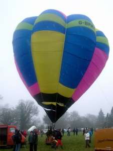 G-BRMT hot air balloon. Photograph by Balloon Spotters Archive