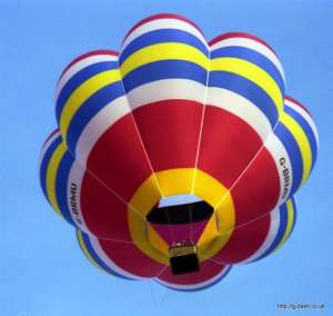 G-BRMU hot air balloon. Photograph by Andy Davey