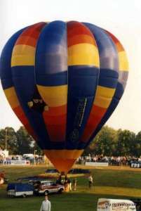 G-BROY hot air balloon. Photograph by G Duke
