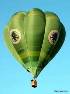 G-BRRR hot air balloon. Photograph by Balloon Spotters Archive