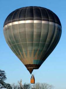 G-BRRU hot air balloon. Photograph by Balloon Spotters Archive