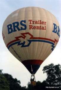G-BRSL hot air balloon. Photograph by G Duke