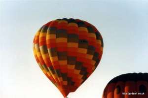 G-BRTH hot air balloon. Photograph by G Duke