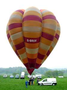 G-BRUV hot air balloon. Photograph by Balloon Spotters Archive