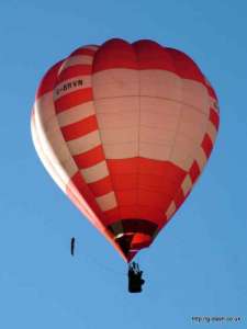 G-BRVN hot air balloon. Photograph by Balloon Spotters Archive