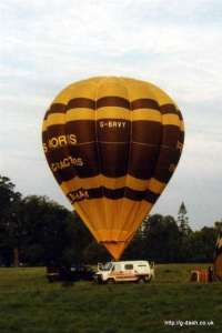 G-BRVY hot air balloon. Photograph by G Duke