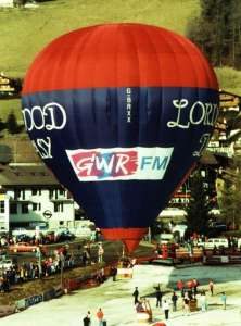 G-BRXX hot air balloon. Photograph by Mel Kirby