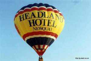 G-BRZB hot air balloon. Photograph by G Duke
