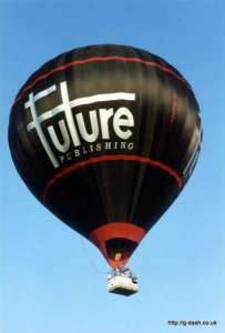 G-BRZI hot air balloon. Photograph by G Duke