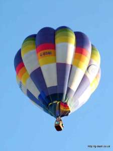 G-BSBI hot air balloon. Photograph by Balloon Spotters Archive