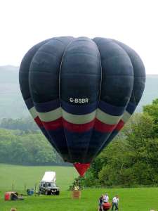 G-BSBR hot air balloon. Photograph by Balloon Spotters Archive