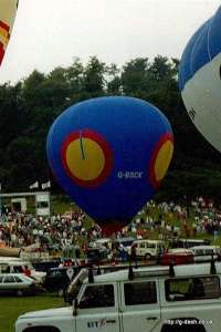 G-BSCK hot air balloon. Photograph by G Duke