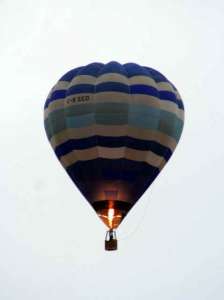 G-BSCO hot air balloon. Photograph by Mark Stelling