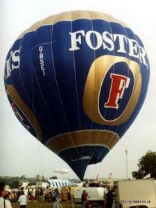 G-BSEI hot air balloon. Photograph by G Duke