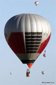 G-BSHD hot air balloon. Photograph by Balloon Spotters Archive