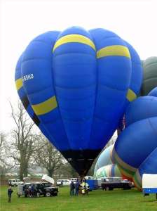 G-BSHO hot air balloon. Photograph by Balloon Spotters Archive