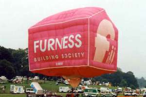 G-BSIO hot air balloon. Photograph by Bill Teasdale