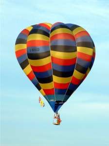G-BSKD hot air balloon. Photograph by Balloon Spotters Archive